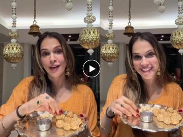 'खल्लास गर्ल' ईशा कोप्पीकरने दिला खास संदेश, हातात तिळगुळाचे लाडू दाखवत म्हणाली...