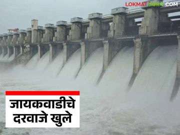 Jayakwadi Dam Water Level : जायकवाडी धरणातून पाण्याचा विसर्ग सुरू; संभाजीनगर, बीड, जालना, परभणीला दिलासा - Marathi News | latest news Jayakwadi Dam Water Level: Water release from Jayakwadi Dam starts; Relief for Sambhajinagar, Beed, Jalna, Parbhani | Latest News at Lokmat.com Jayakwadi Dam Water Level : जायकवाडी धरणातून पाण्याचा विसर्ग सुरू; संभाजीनगर, बीड, जालना, परभणीला दिलासा - Marathi News | latest news Jayakwadi Dam Water Level: Water release from Jayakwadi Dam starts; Relief for Sambhajinagar, Beed, Jalna, Parbhani | Latest News at Lokmat.com