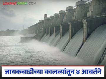 Jayakwadi Canal Water Release : शेतकऱ्यांसाठी मोठी खुशखबर; जायकवाडीमधून ४ आवर्तने; पाण्याची चिंता संपली? Jayakwadi Canal Water Release : शेतकऱ्यांसाठी मोठी खुशखबर; जायकवाडीमधून ४ आवर्तने; पाण्याची चिंता संपली?