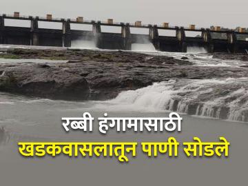 खडकवासलातून रब्बी हंगामासाठी साडेपाच टीएमसी पाणी - Marathi News | Five and a half TMC water for Rabi season from Khadakwasal | Latest News at Lokmat.com