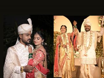 'सहकुटुंब सहपरिवार' फेम अभिनेत्री अडकली लग्नबेडीत, पुण्यात थाटामाटात पार पडला विवाहसोहळा