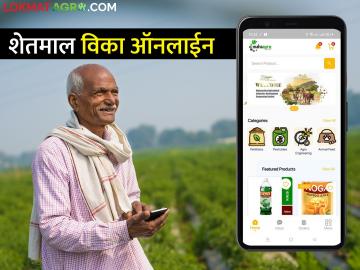 आता राज्यातील शेतकऱ्यांची शेती उत्पादनांची होणार ऑनलाईन विक्री; आलंय हे नवीन मोबाईल ॲप - Marathi News | Now the farmers of the state will sell their agricultural products online; This new app is here | Latest News at Lokmat.com आता राज्यातील शेतकऱ्यांची शेती उत्पादनांची होणार ऑनलाईन विक्री; आलंय हे नवीन मोबाईल ॲप - Marathi News | Now the farmers of the state will sell their agricultural products online; This new app is here | Latest News at Lokmat.com