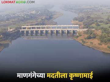 टेंभू सिंचन प्रकल्पातून माण नदीत सोडले पाणी - Marathi News | Water released into Man River from Tembu Irrigation Project | Latest News at Lokmat.com