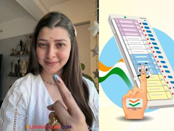 "शाई निघेल की लोकशाही..." मतदानानंतर तेजस्विनी पंडितची पोस्ट, म्हणाली "ज्याच्या रक्तात मराठी"