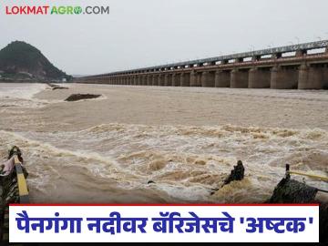 Painganga River Barrage Project : मोठी खुशखबर! पैनगंगा बारमाही वाहणार; हजारो हेक्टर शेती सिंचनाखाली - Marathi News | latest news Painganga River Barrage Project: Big good news! Painganga will flow all year round; Thousands of hectares of agriculture under irrigation | Latest News at Lokmat.com