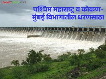 Maharashtra Dam Storage : मुंबईतील तीन धरणं शंभर टक्के, पश्चिम महाराष्ट्र, कोकणातील धरणांत किती पाणी, वाचा सविस्तर - Marathi News | Latest News How much water stored in dam in West Maharashtra, Mumbai, Konkan division | Latest News at Lokmat.com Maharashtra Dam Storage : मुंबईतील तीन धरणं शंभर टक्के, पश्चिम महाराष्ट्र, कोकणातील धरणांत किती पाणी, वाचा सविस्तर - Marathi News | Latest News How much water stored in dam in West Maharashtra, Mumbai, Konkan division | Latest News at Lokmat.com