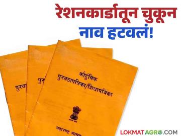 Ration Card Update : रेशन कार्डमधून चुकून नाव गहाळ झाल्यास पुन्हा जोडायचं कसं? जाणून घ्या सोपी पद्धत - Marathi News | Latest News Ration card Update How to add name add is missing from ration card by mistake see details | Latest News at Lokmat.com Ration Card Update : रेशन कार्डमधून चुकून नाव गहाळ झाल्यास पुन्हा जोडायचं कसं? जाणून घ्या सोपी पद्धत - Marathi News | Latest News Ration card Update How to add name add is missing from ration card by mistake see details | Latest News at Lokmat.com