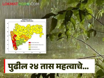 Maharashtra Rain Alert : पुढील 24 तासासाठी राज्यातील पुणे घाट भागात रेड अलर्ट, वाचा सविस्तर  - Marathi News | Latest News Rain Red alert in Pune Ghat area of maharashtra for the next 24 hours, read in detail | Latest News at Lokmat.com