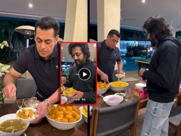 रितेश भाऊंवर भाईजानचं प्रेम; सलमानने स्वत:च्या हाताने बनवून दिली भेळ, जिनिलियाने शेअर केला खास व्हिडीओ