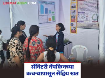 सॅनिटरी नॅपकिनच्या कचऱ्यापासून सेंद्रिय खत निर्मिती शक्य, सहावीत शिकणाऱ्या तन्वीचा यशस्वी प्रयोग - Marathi News | Latest News possible to produce organic fertilizer from sanitary napkin waste experiment by class 6 student tanvi | Latest News at Lokmat.com