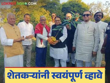 Natural farming : पद्मश्री सुभाष शर्मा यांचा मार्ग शेतकऱ्यांसाठी आशादायी - Marathi News | Natural farming: Padma Shri Subhash Sharma's path is promising for farmers | Latest News at Lokmat.com