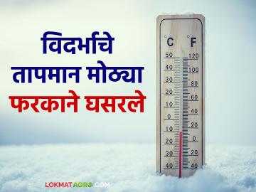 अंदाजाच्या विपरीत पारा घसरला; विदर्भात थंडी वाढली - Marathi News | Contrary to expectations, the mercury dropped; coldness increased in Vidarbha | Latest News at Lokmat.com