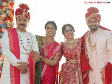 'वीण दोघातली ही तुटेना'च्या विवाहसोहळ्याच्या शूटिंगचा तेजश्री प्रधानने सांगितला अनुभव, म्हणाली-"इतक्या उष्ण वातावरणात.." 'वीण दोघातली ही तुटेना'च्या विवाहसोहळ्याच्या शूटिंगचा तेजश्री प्रधानने सांगितला अनुभव, म्हणाली-"इतक्या उष्ण वातावरणात.."