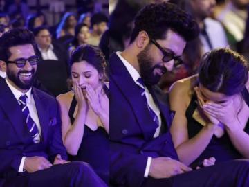 विकी कौशलने आलियाला दाखवला 'बेबी बॉय'चा फोटो? अभिनेत्रीची क्युट रिॲक्शन व्हायरल