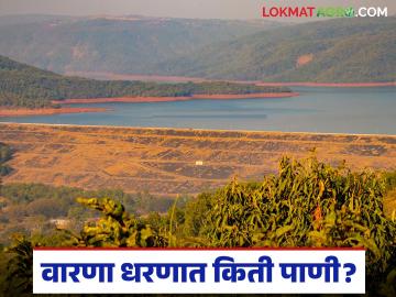 वारणा धरणातील पाणीसाठ्यात मोठी घट; आजमितीला धरणात किती टीएमसी पाणीसाठा? - Marathi News | Major reduction in water storage in Warna Dam; How many TMC of water storage is there in the dam at present? | Latest News at Lokmat.com