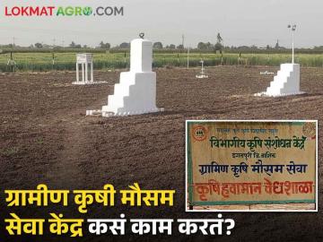 Weather Station : इगतपुरीचं ग्रामीण कृषी मौसम सेवा केंद्र नेमकं कसं काम करतं? जाणून घ्या सविस्तर  - Marathi News | Latest News What is nature of Rural Agricultural Weather Service Center at Igatpuri read in detail | Latest News at Lokmat.com