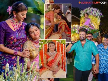 Photos: लेकीला पहिली पाळी आली; साऊथ अभिनेत्रीने केला मोठा सोहळा, सोशल मीडियावर होतंय कौतुक