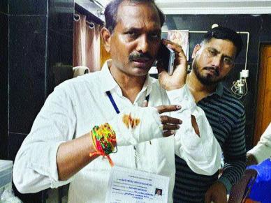 आंध्रात मतदानाच्या वेळी हिंसाचार