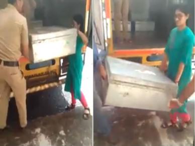 जेव्हा जिल्हाधिकारीच मत पेट्या उतरवतात