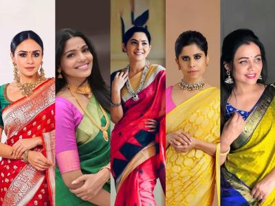 सुंदर साडी नेसूनही मेकअप उठून दिसत नाही? करा साडीच्या रंगानुसार परफेक्ट शेडचा मेकअप - दिसाल चारचौघीत उठून...