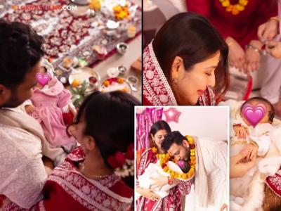 लेकीचं बारसं! लोकप्रिय टीव्ही अभिनेत्रीनं केलं मुलीचं नामकरण; ठेवलंय ‘हे’ गोड नाव