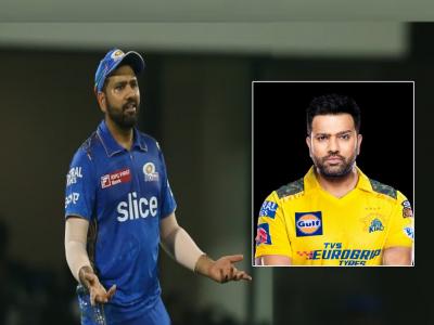 जर रोहित CSK कडून खेळला तर? भारताच्या माजी खेळाडूचा प्रश्न; चाहते म्हणाले, "स्वप्नात...", 