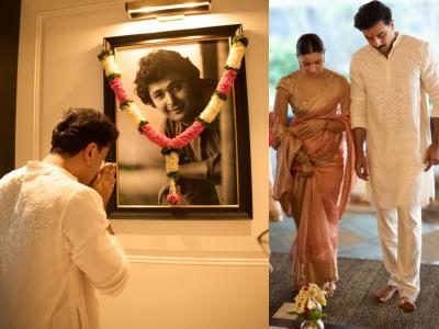 रणबीर-आलियाचा नवीन घरात प्रवेश, कपूर कुटुंबाचा सुंदर फोटो अल्बम; राहाचीही दिसली झलक