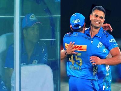 Arjun Tendulkar: पहिली विकेट मिळाल्यानंतर अर्जुन मुलाखतीत दिलखुलास बोलला; सचिन तेंडुलकरवरही केलं भाष्य