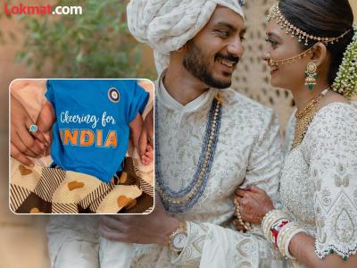 ऑलराउंडर अक्षर पटेलनं मुलाचं नाव ठेवलं 'हक्ष', टीमच्या जर्सीवर दाखवली पहिली झलक; खूपच खास आहे नावाचा अर्थ!