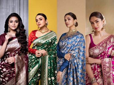 नव्या नवरीसाठी बनारसी शालूचे सुंदर डिझाईन्स.. बघा पारंपरिक साड्यांचा अधुनिक साज, ६ आकर्षक रंग