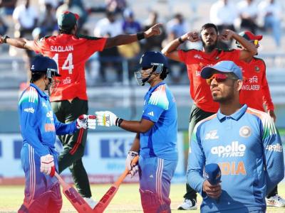 IND A vs BAN A : 'सुपर ओव्हर'मध्ये भारताचा फ्लॉप शो! एकही चेंडू न खेळता बांगलादेशनं गाठली फायनल