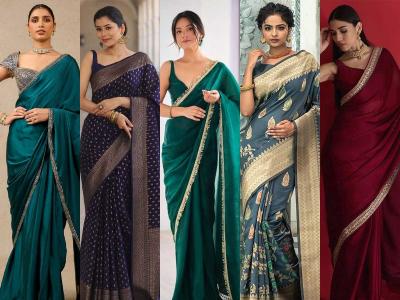 वजन जास्त असूनही साडीत दिसाल स्लिमट्रिम! ७ रंग देतात परफेक्ट स्लिम लूक - साडीत जाड दिसण्याचं टेन्शन विसरा...