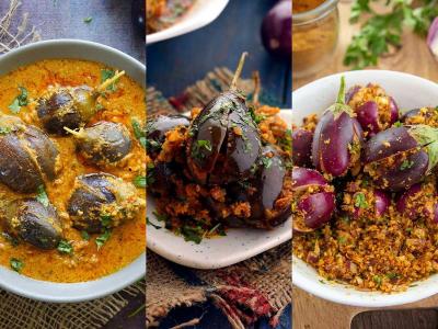 झणझणीत-चमचमीत भरली वांगी करण्याच्या ३ रेसिपी, पारंपरिक वांग्याचा रस्सा खा-थंडीची खास मेजवान