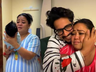 दुसऱ्या डिलिव्हरीनंतर भारती सिंगची झाली अशी अवस्था, रडून रडून कॉमेडी क्वीन हैराण