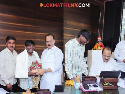 'बिग बॉस मराठी' फेम सूरज चव्हाणने घेतली अजित पवारांची भेट; कारण आहे खूप खास