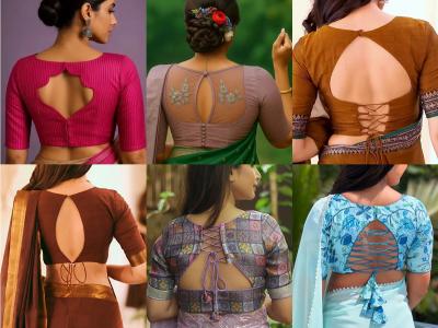 ब्लाऊजची बॅक शिवण्याचे ५ पॅटर्न - साडीपेक्षा ब्लाऊजच दिसेल सुंदर, रुप दिसेल सुबक