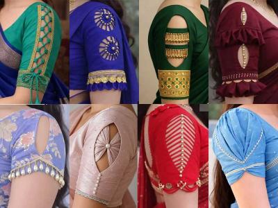 ब्लाऊजच्या बाह्यांच्या ८ डिझाइन्स पाहा-साध्या साडीचंही पालटतं रुप, लग्नसोहळा ते ऑफिसवेअर-सुंदर मनमोहक कलेक्शन