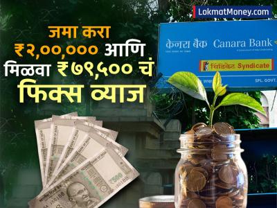 Canara Bank मध्ये जमा करा ₹२,००,००० आणि मिळवा ₹७९,५०० चं फिक्स व्याज; पाहा कोणती आहे ही स्कीम