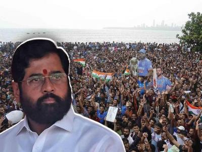 Victory Parade : मरीन ड्राईव्ह परिसरात मोठी गर्दी; चाहत्यांचा महासागर, CM शिंदे ॲक्शन मोडवर