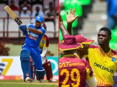 IND vs WI 2nd T20I : तिलक वर्मा एकटा भिडला! वेस्ट इंडिजच्या गोलंदाजांसमोर भारतीय संघ रडला