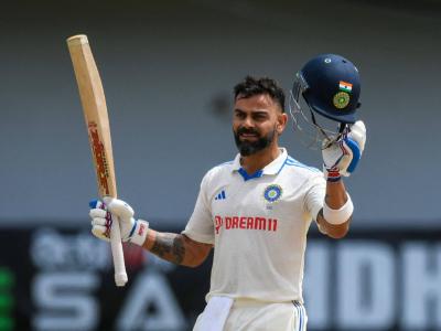 IND vs WI 2nd Test : विराट कोहलीचं विक्रमी शतक, रवींद्र जडेजा-आर अश्विनची अर्धशतकी खेळी; भारत All Out