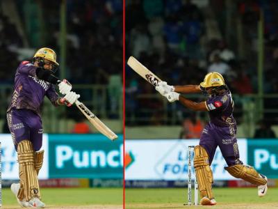 18 Six, 22 Fours! नरीन, रघुवंशी, रसेल, रिंकूची फटकेबाजी; IPL इतिहासातील दुसरी सर्वोच्च खेळी