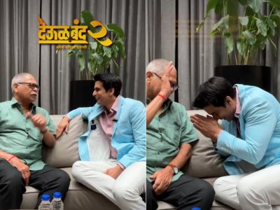 गश्मीर महाजनी 'देऊळ बंद २'मध्ये दिसणार? मोहन जोशींना म्हणाला, "स्वामींनी आदेश दिलाय तर..."