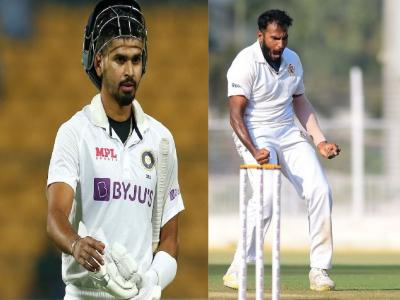Duleep Trophy 2024 :श्रेयस अय्यरनं अनकॅप्ड गोलंदाजासमोर टेकले गुडघे; इंडिया डी संघानं ३४ धावांत गमावल्या ५ विकेट्स