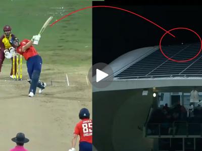 Jos Buttler च्या भात्यातून निघाला IPL मेगा लिलावात भाव वाढवणारा सिक्सर (VIDEO) - Marathi News | Jos Buttler Hits 115 Meter Long Six Which Team Will Buy Him In IPL Mega Auction | Latest cricket News at Lokmat.com