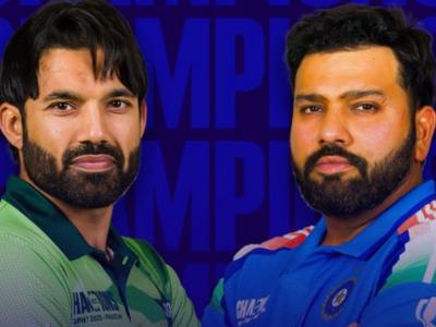 IND vs PAK : टीम इंडियाविरुद्ध पाक संघानं टॉस जिंकला, मॅच कोण जिंकणार?