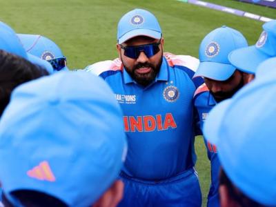 विराट-धोनीलाही जमलं नाही ते रोहित भाऊनं करून दाखवलं; हिटमॅनचा ICC स्पर्धेत विक्रमी 'चौकार'