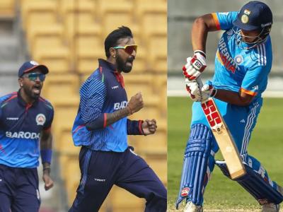 Vijay Hazare Trophy : १३ वर्षांच्या पोरानं पांड्याच्या संघाला धु धु धुतलं! पण...
