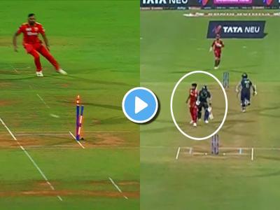 Shubman Gill Run Out Rishi Dhawan, IPL 2022 GT vs PBKS Live: फिल्डरचा भन्नाट थ्रो अन् गिल रन-आऊट; धावताना गोलंदाज मध्ये आल्याने बाद (Video)