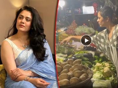 गिरिजा ओकचा साधेपणा! बाजारात भाजी विकत घेताना दिसली अभिनेत्री, 'नॅशनल क्रश'वर चाहते पुन्हा फिदा